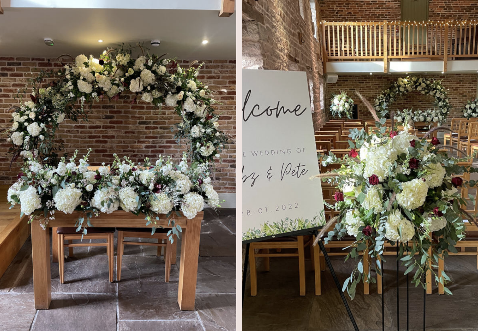 The Ashes Barn Wedding Venue