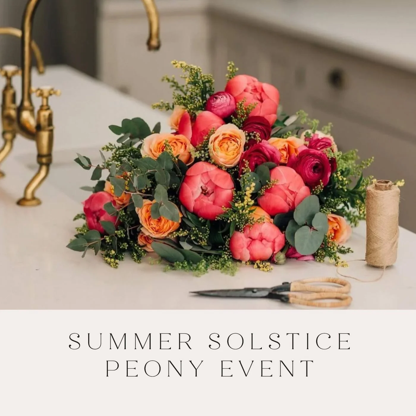 Summer Solstice Peony Event