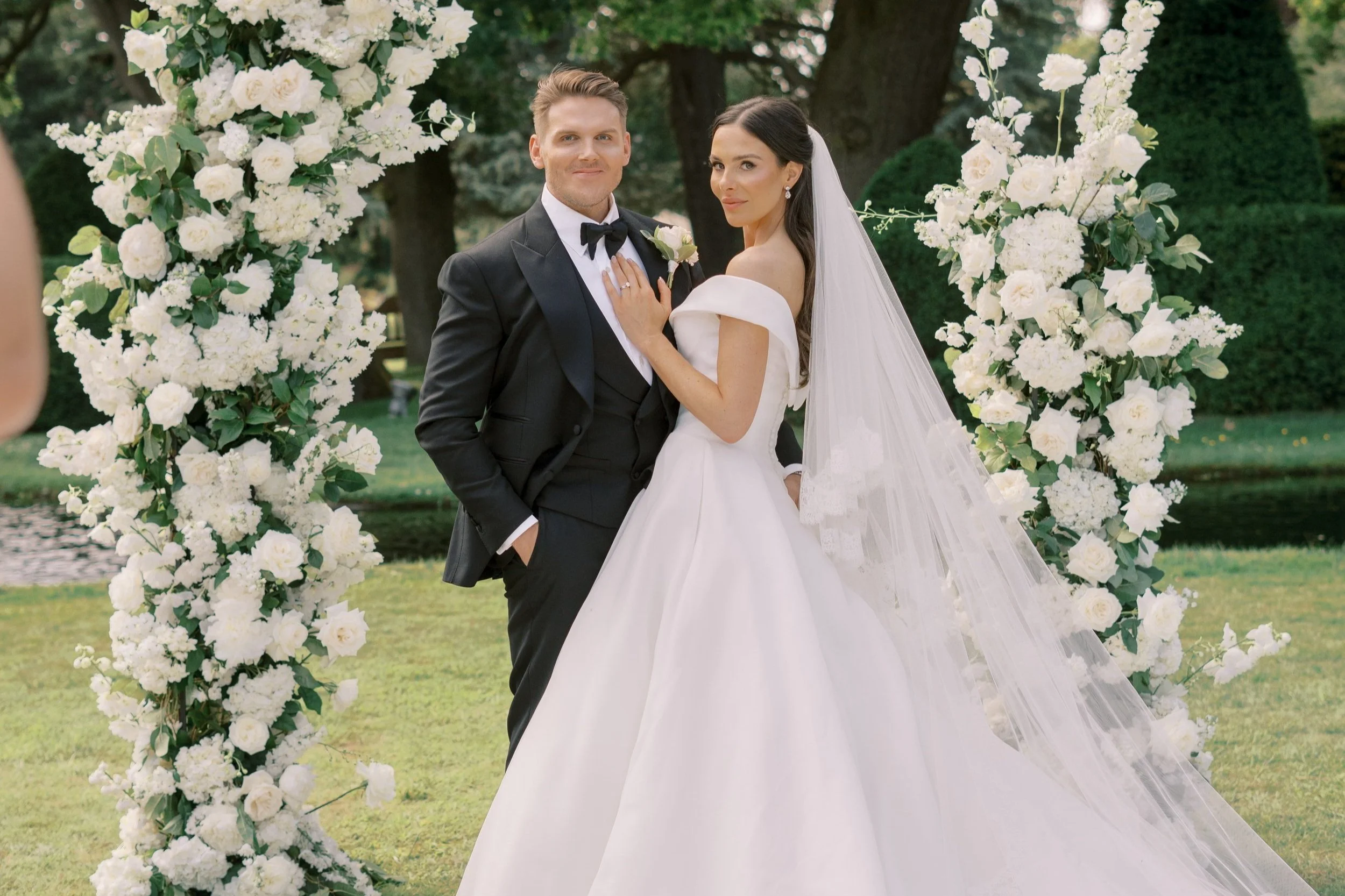 Wedding flower arches