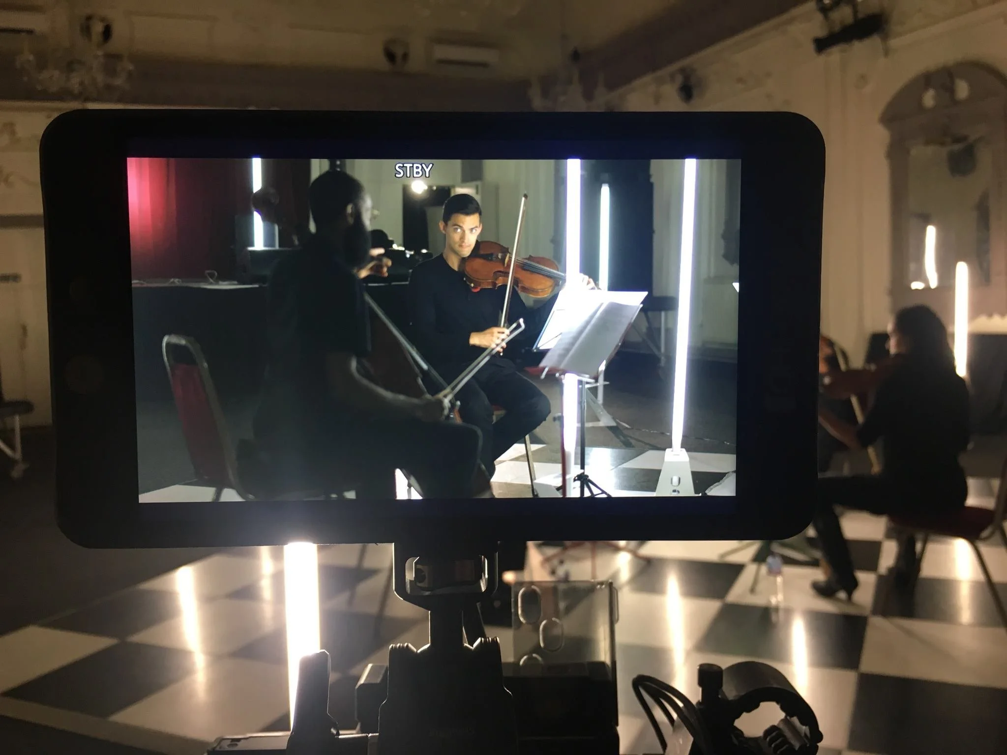 Solem Quartet BBC Filming 