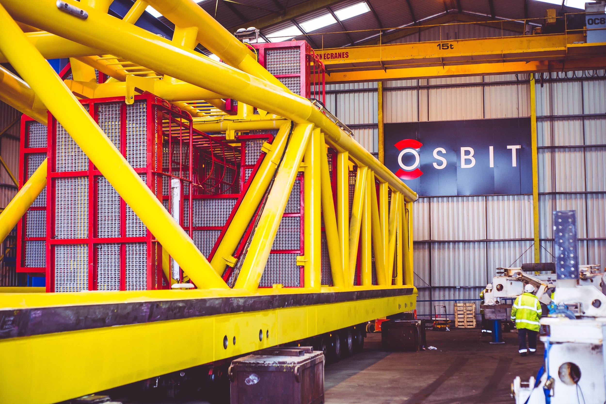 Osbit boat landing system for offshore access in Port of Blyth facility