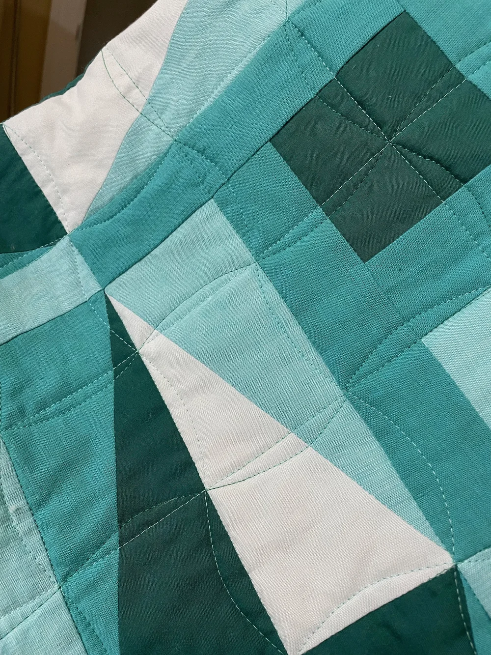 Safety Dance Baby Quilt - Detail