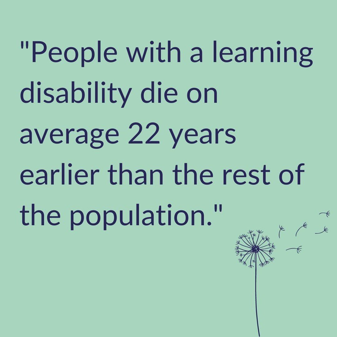 Research shows that on average, people with a learning disability and autistic people die earlier than the general public, and do not receive the same quality of care as people without a learning disability or who are not autistic. Lynette Glass, @nh