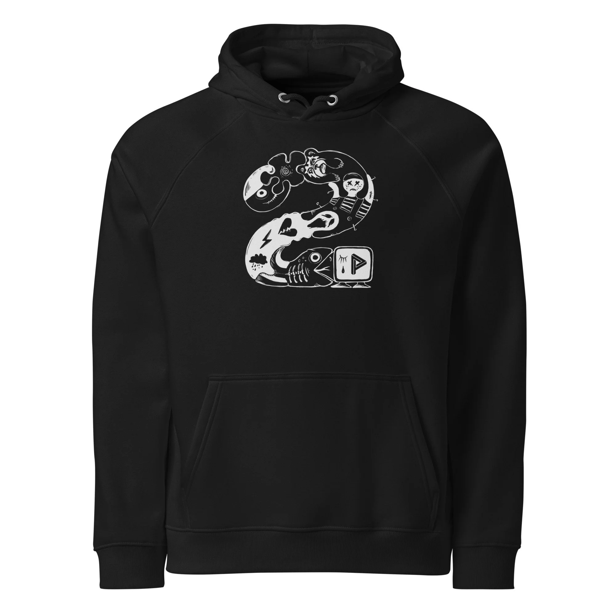 NR° 2 | Unisex eco raglan hoodie