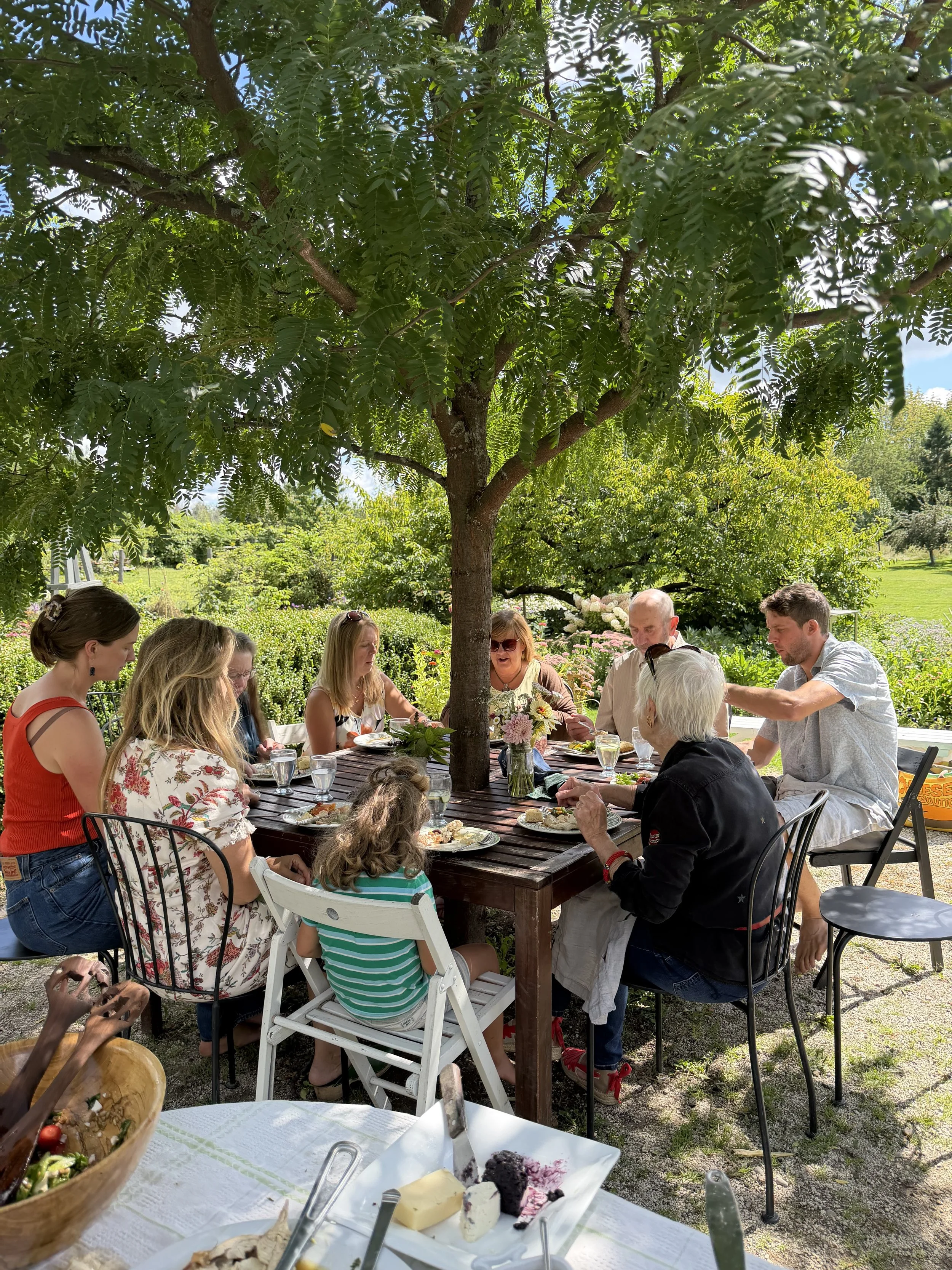 Lunch in the Garden with Ivan Illich