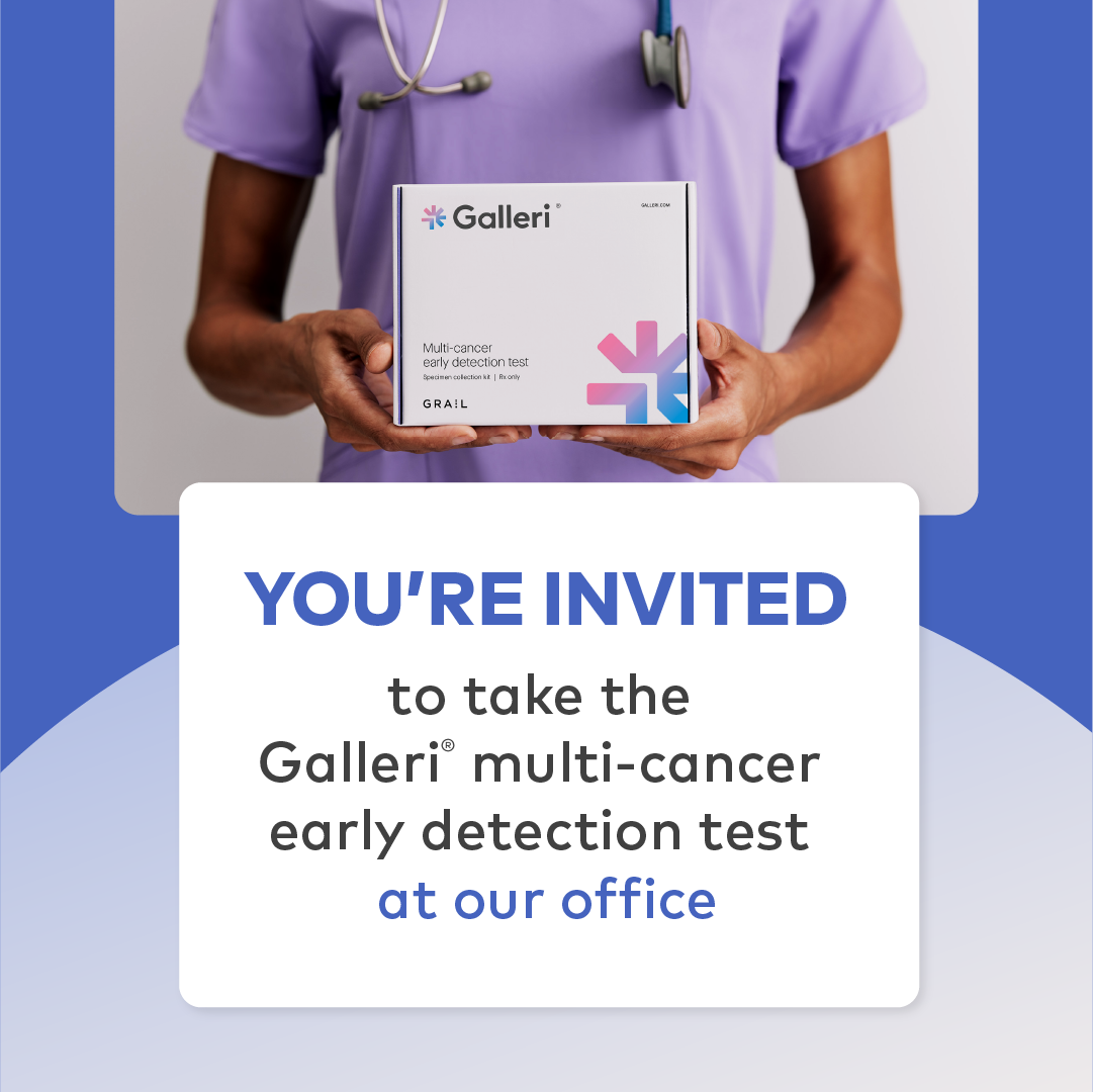 Multi-Cancer Detection Blood Draw Day with Galleri