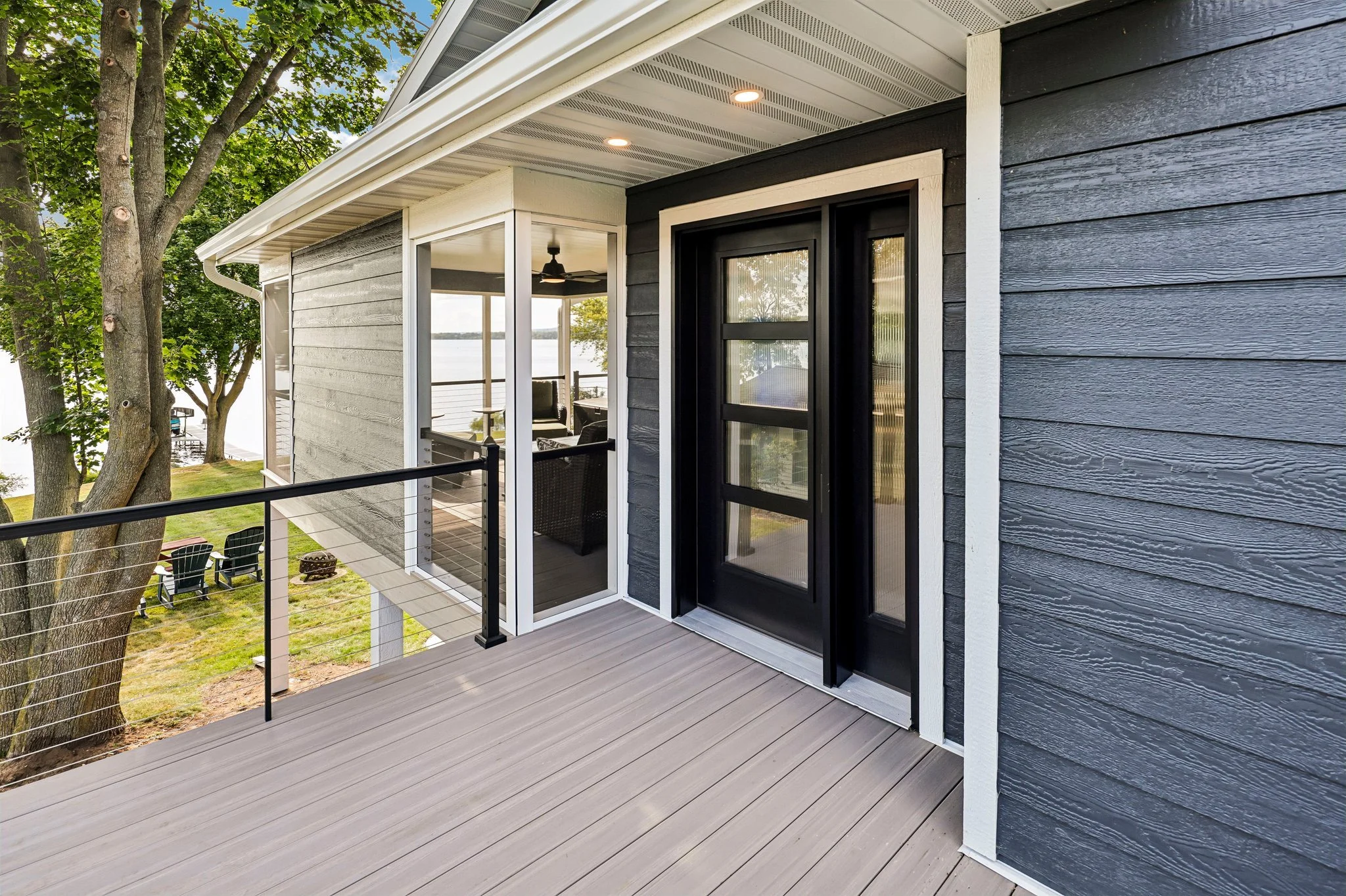 Spacious deck expansion
