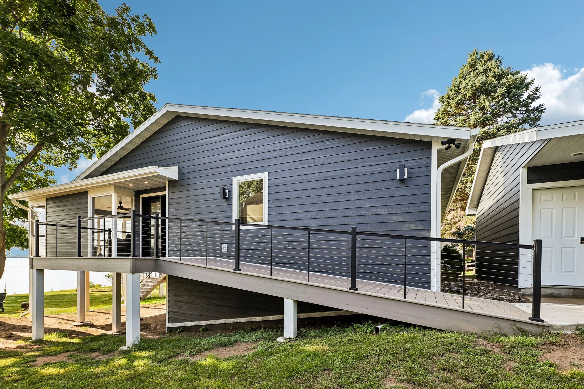 Fresh LP SmartSide siding and trim