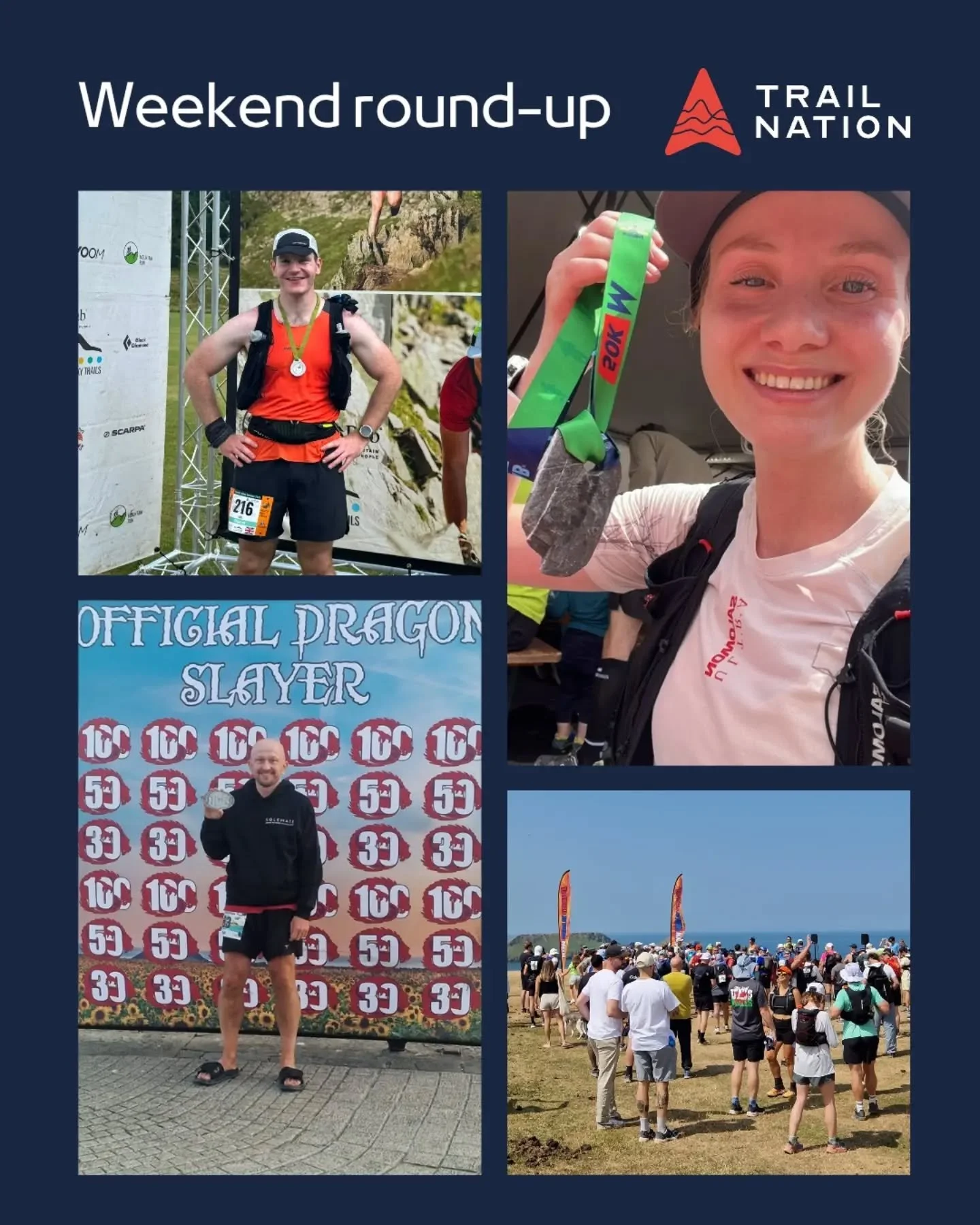 What a weekend, three more fantastic race finishes from my coached runners&nbsp;🙌

🐉&nbsp;Paul and the @rwcraces Dragon 100

Paul completed his first-ever 100 mile race, and he certainly had to earn it.

The heat caused severe cramping early on, de
