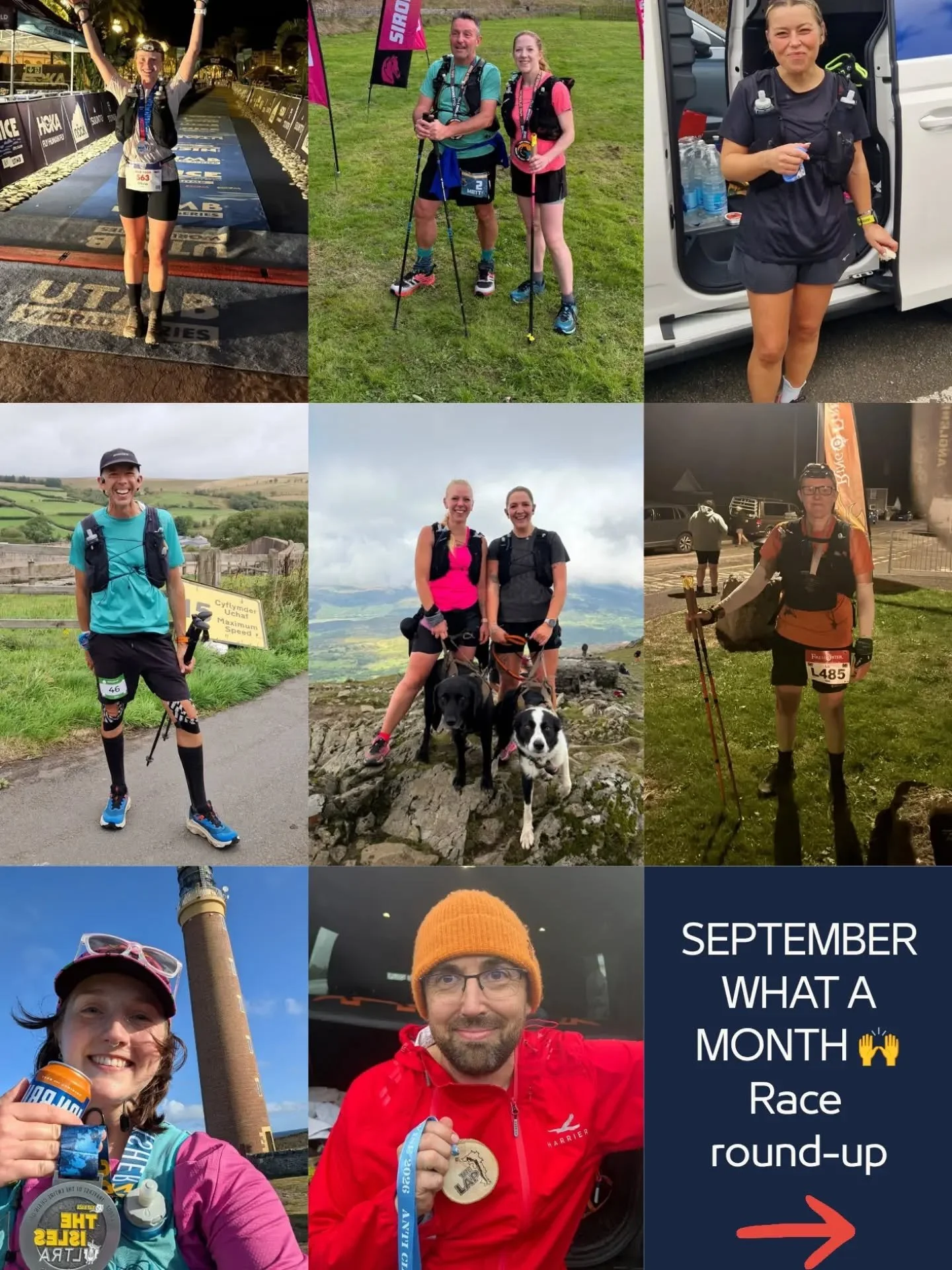 September...what a month! 🙌⛰️

It's been one of the busiest race months of the year for my coached runners &ndash; from trail halves and 50Ks through to 100 milers, backyard ultras and two epic six-day adventures.

And what a month they've had. Some