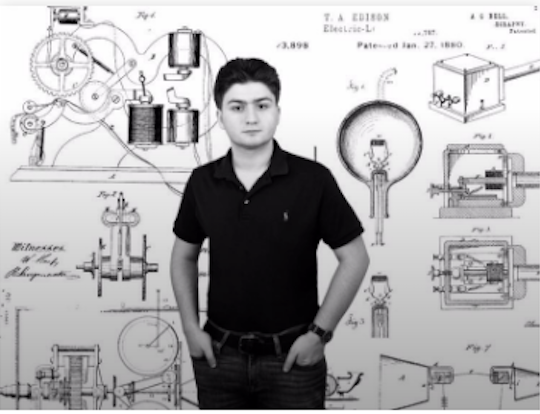 Student’s invention gives him a global platform to advocate change