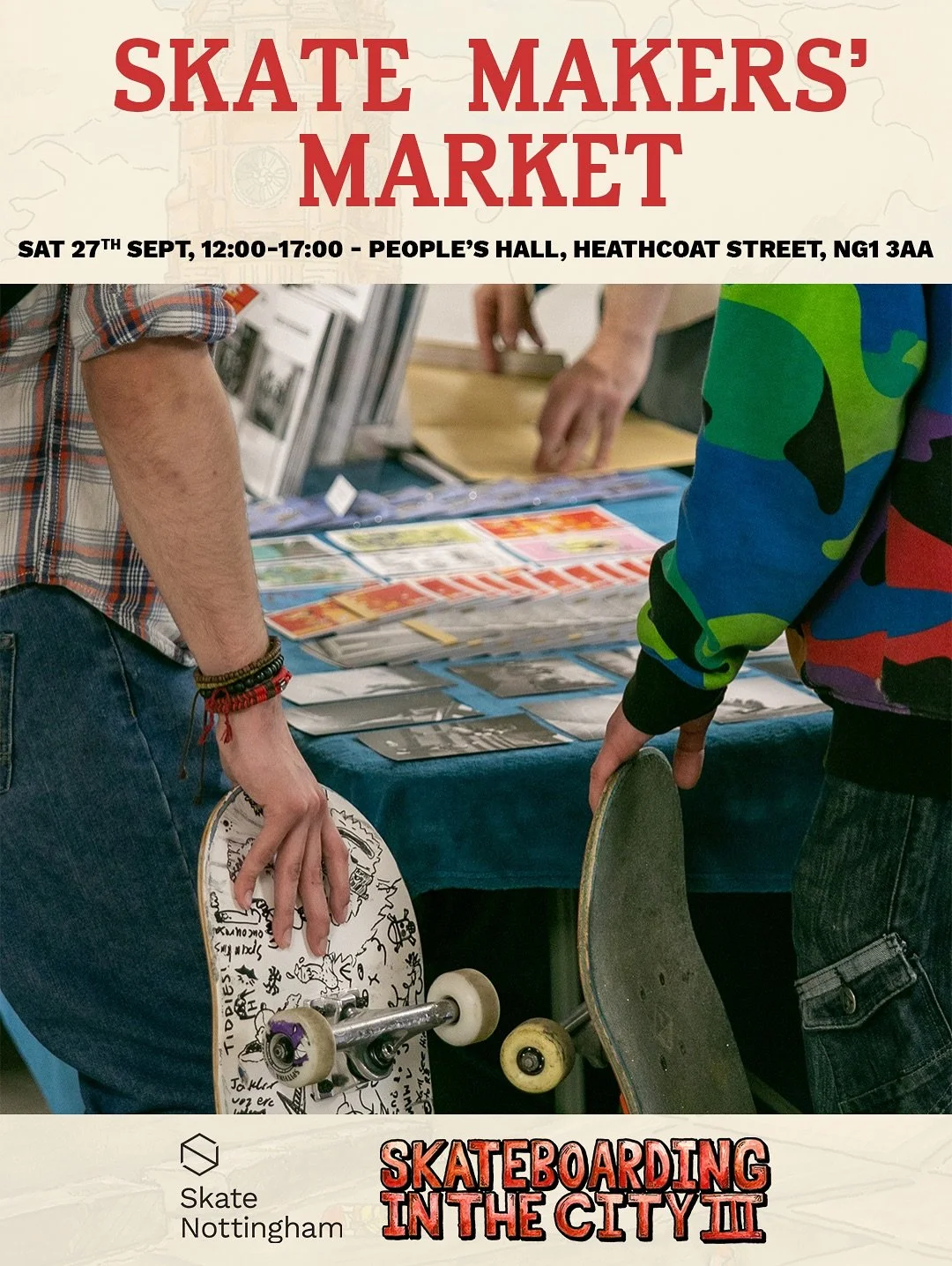 Skate Makers&rsquo; Market this Saturday, 12:00 - 17:00, as part of our Skateboarding in the City III festival!⁣
⁣
Announcing artists part 2/2:⁣
⁣
@onionpeterman, @d4lt.art, @mistameana.oat, @rasa_dzy, @starbuttonsparks, @anchovy_everything &amp; @bo