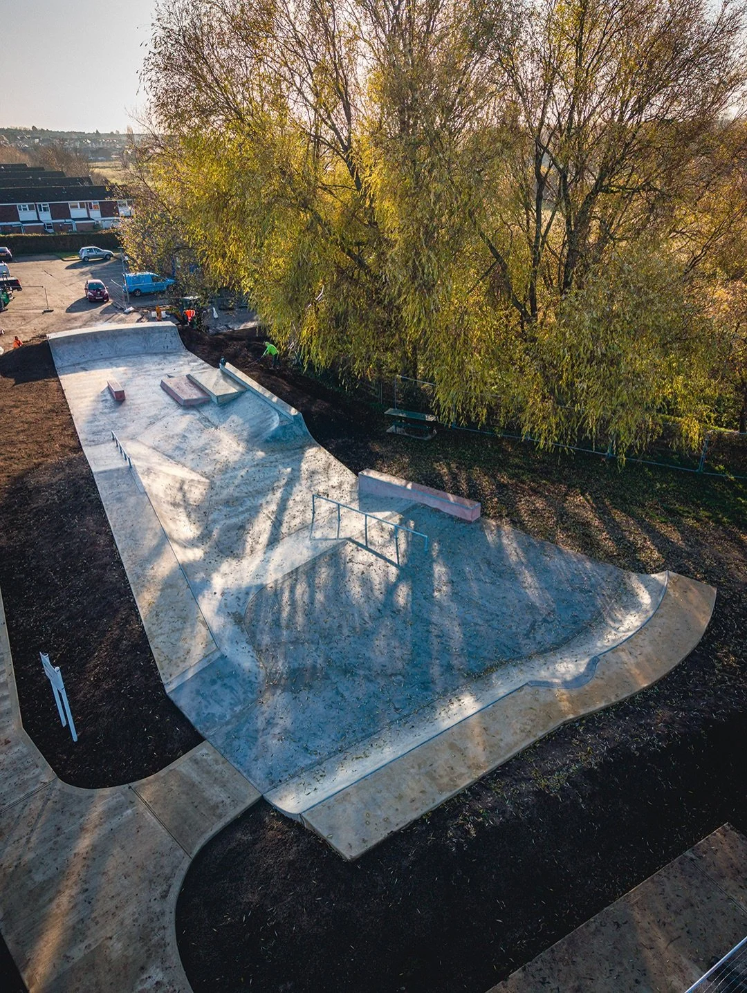 We&rsquo;re very pleased to announce that the new skatepark at Pasture Road, Stapleford, is now open for use. Fences are down, all safety checks have been completed, and the new concrete skatepark facility is ready for you to skate and ride!

The fin