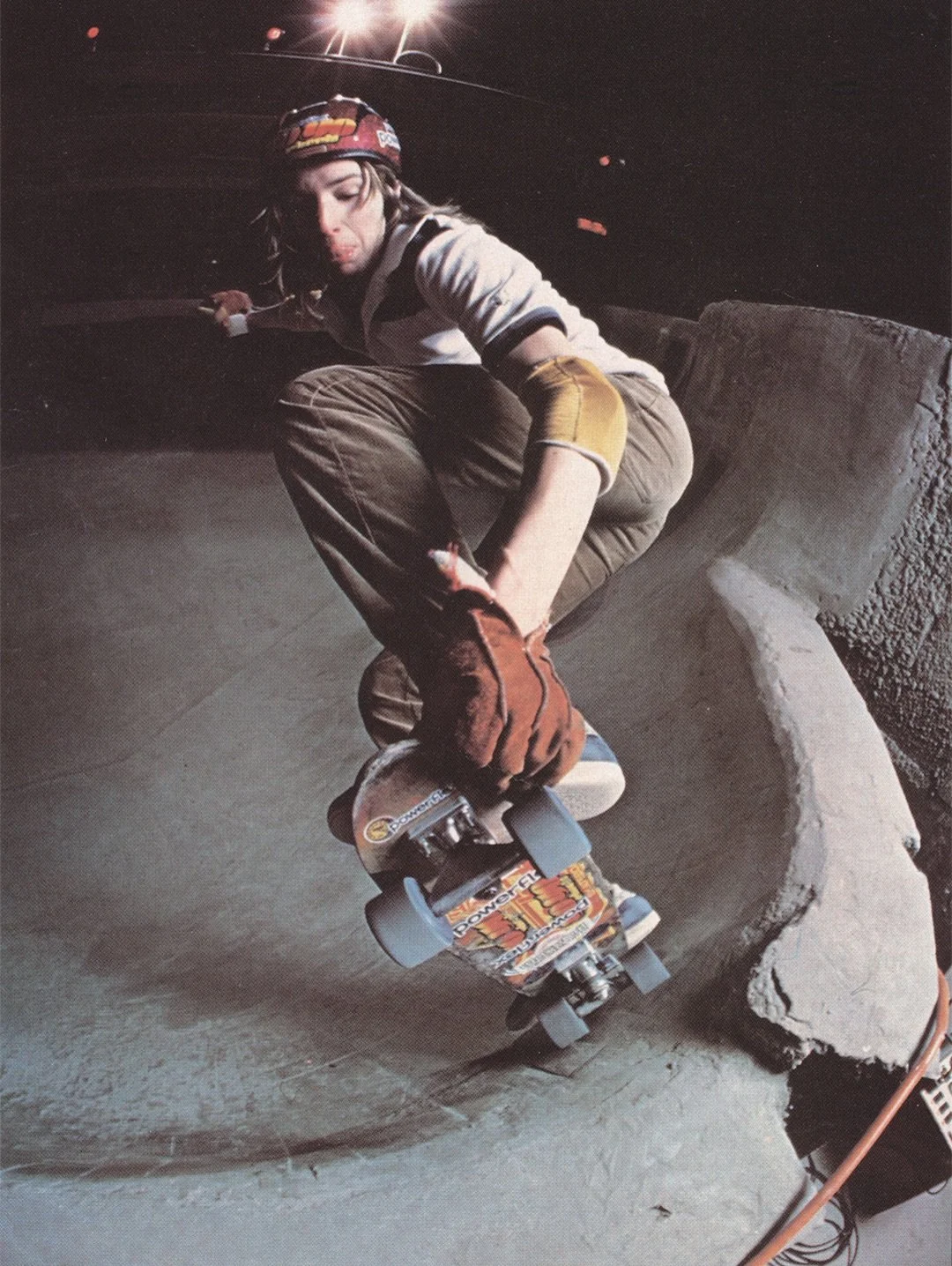 Tim Levis at Malibu Dogbowl, c.1978, photographed by Jerry Young for Skateboard! Magazine. ⁣
⁣
Do you have old photos of Nottingham skateboarding stashed away somewhere? Get in touch!⁣
⁣
#nottinghamskateboarding #ukskateboarding #skatenottingham #ska