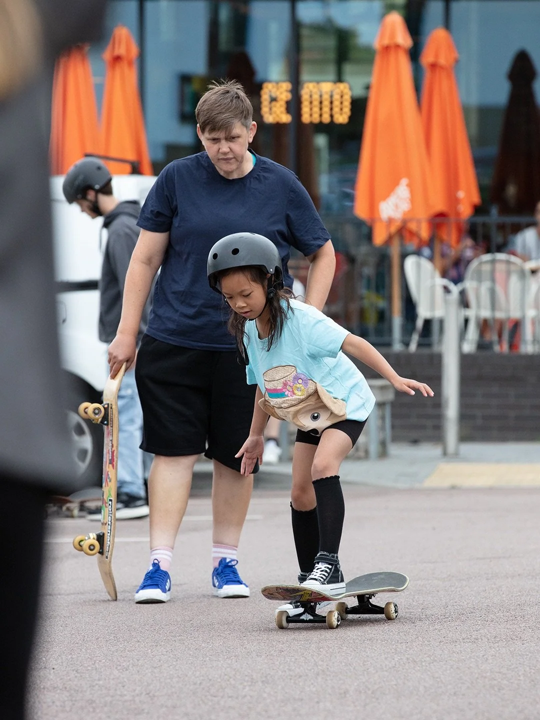 A couple of summers ago we brought some skateboard coaching to Cotgrave, south east Notts, in the form of a pop-up session with portable ramps. ⁣
⁣
Local residents have recently taken a first step towards getting a skatepark for their town by launchi