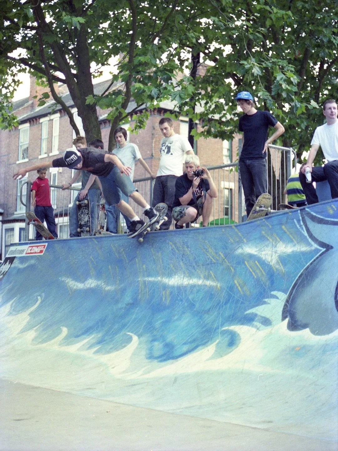 A selection of photos of Maples Street skatepark, c.2006-08, shot on film by Paul Butcher @billy_zoot. ⁣
⁣
We were stoked to get a look at Pauly B&rsquo;s original negatives, scanning &amp; digitising them ready to feature in our Hyson Green heritage