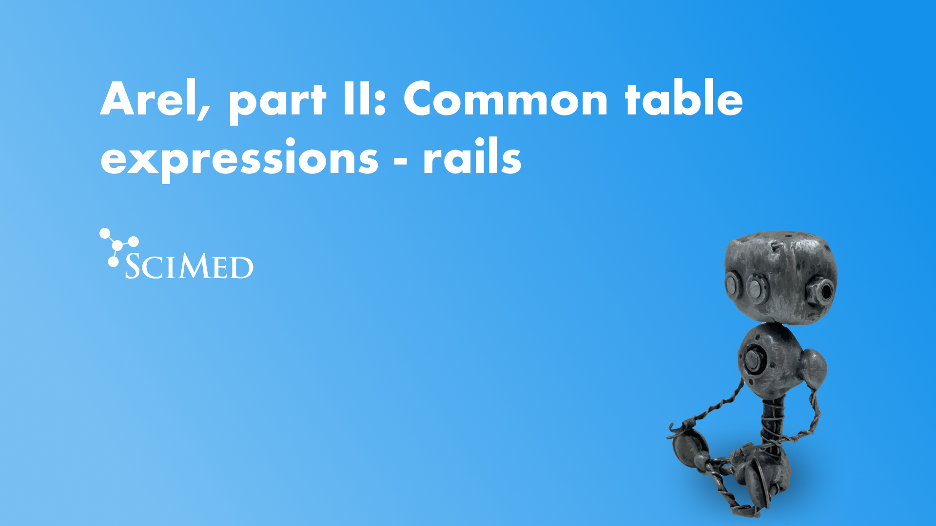 Arel, part II: Common table expressions - rails