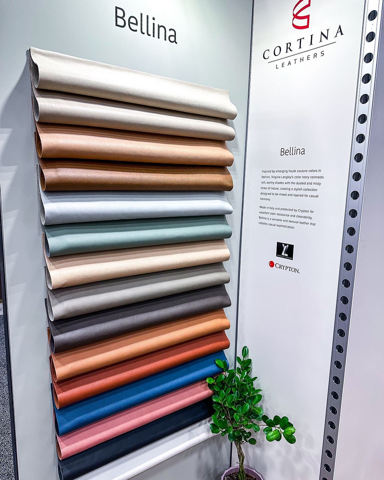 ICYMI @cortinaleathers new Bellina Collection

This stunning new collection of leathers focuses on a delicate color palette featuring lovely pastels designed by award winning designer Virginia Langley. Infused with Crypton protection, these leathers 