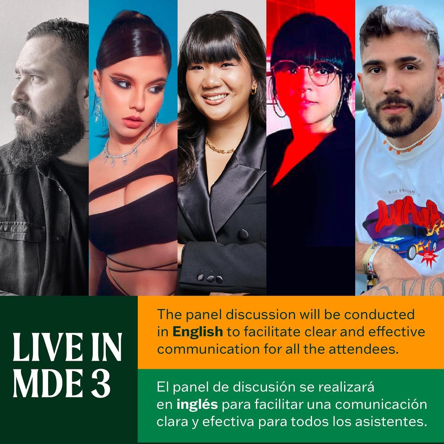 Live in MDE 3 is happening today! 🎊

We're eagerly looking forward to seeing you all from 2 PM for an unforgettable afternoon. 

🚨 Just a final reminder: the panel discussion will be held in English to cater to our international audience. 

Looking