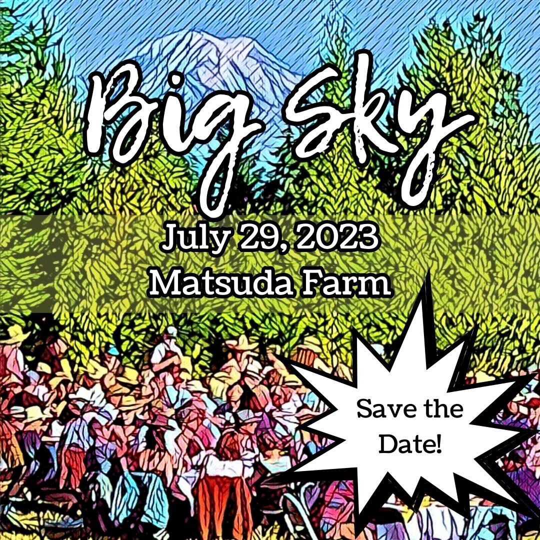 Making summer plans? Be sure to pencil in our Party Under The Big Sky! Get ready to raise a paddle, dance your heart out, and eat some seriously good grub. And yes, there will be pie. 🥧