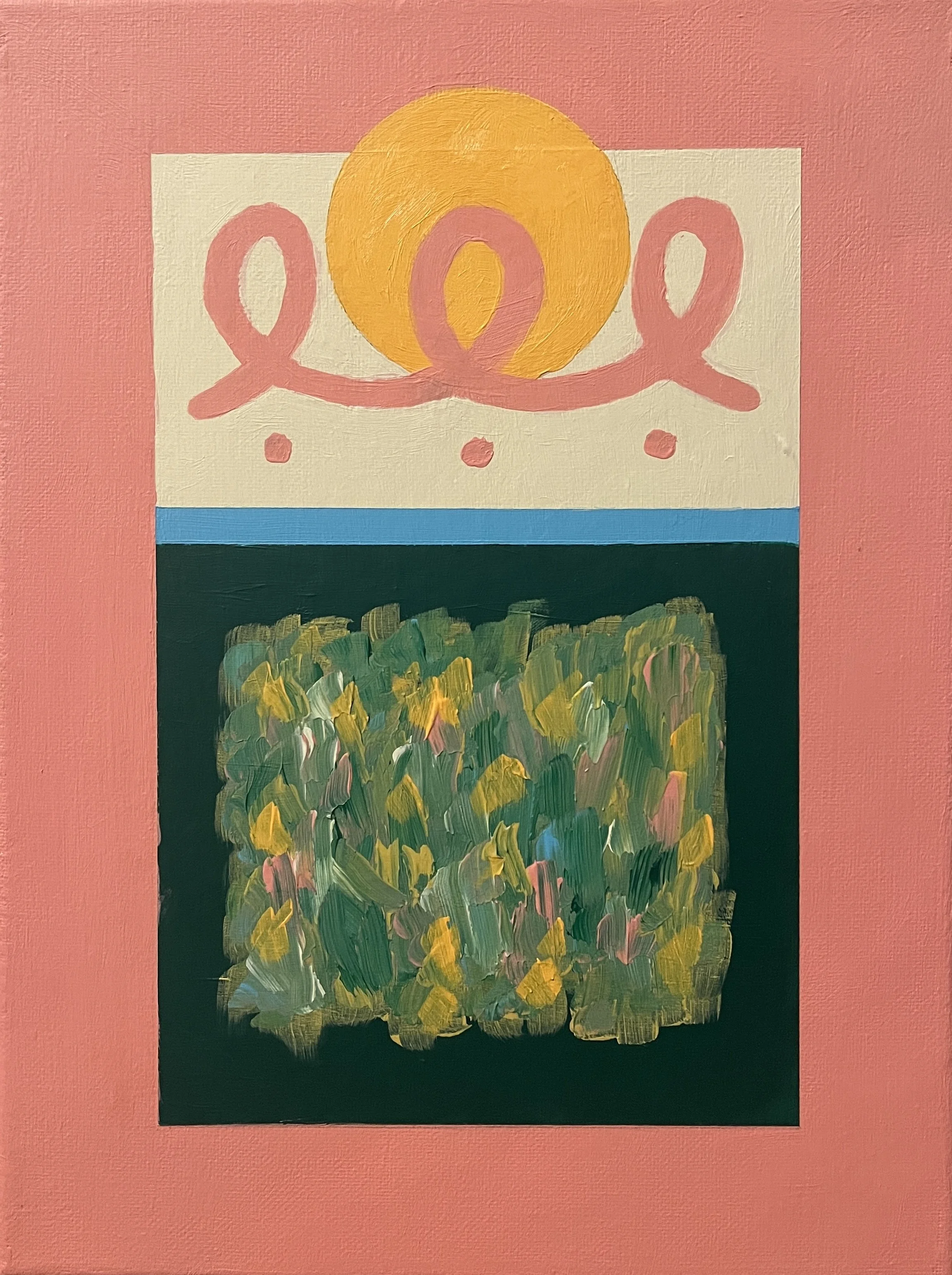    Could it be so?   
 Acrylic on canvas 
 2025 