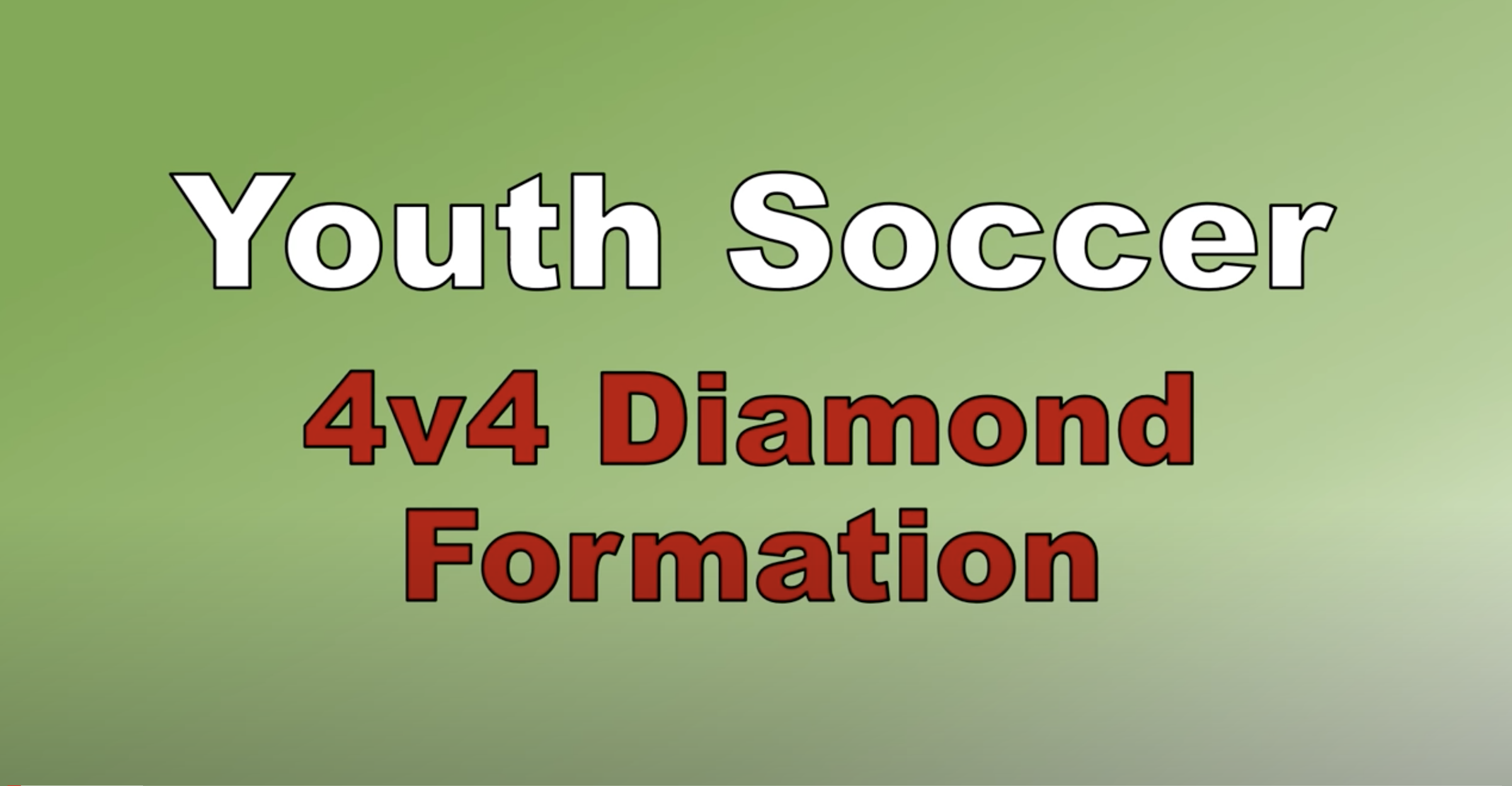 4v4 Diamond Formation