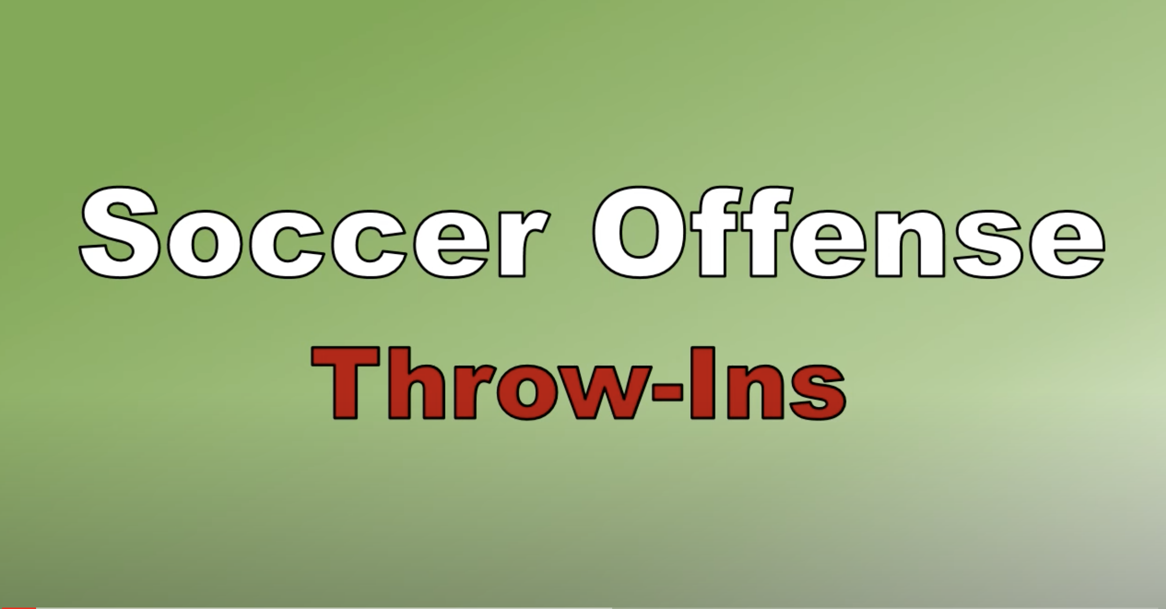 Soccer Throw-Ins