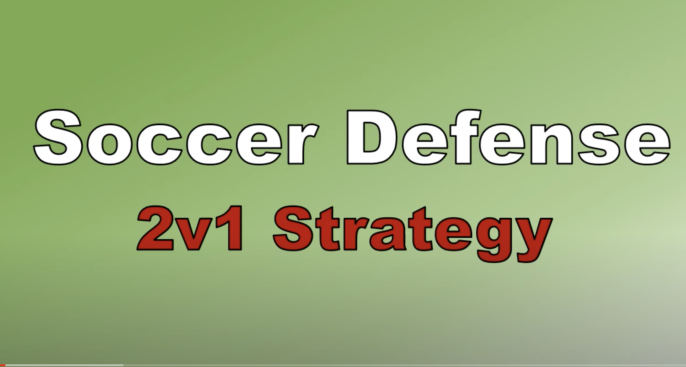 Defending 2 v 1