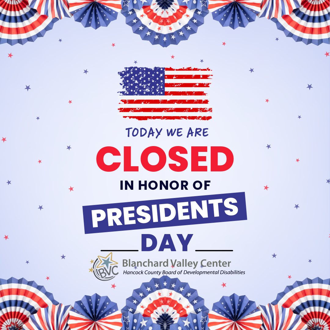President's Day - BVC Closed