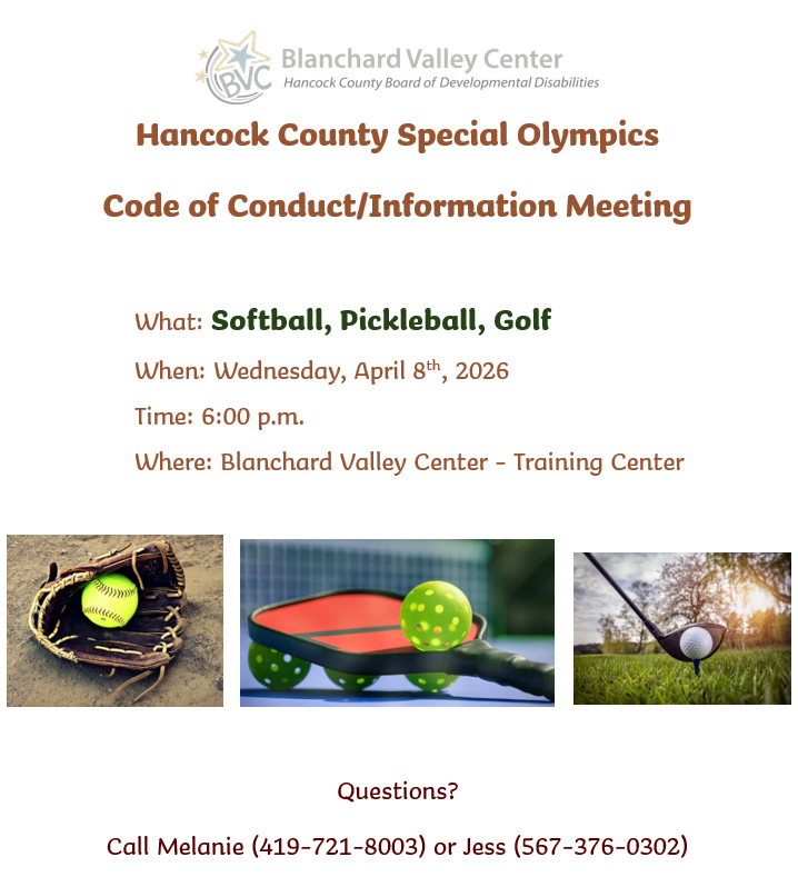 Special Olympics Code of Conduct