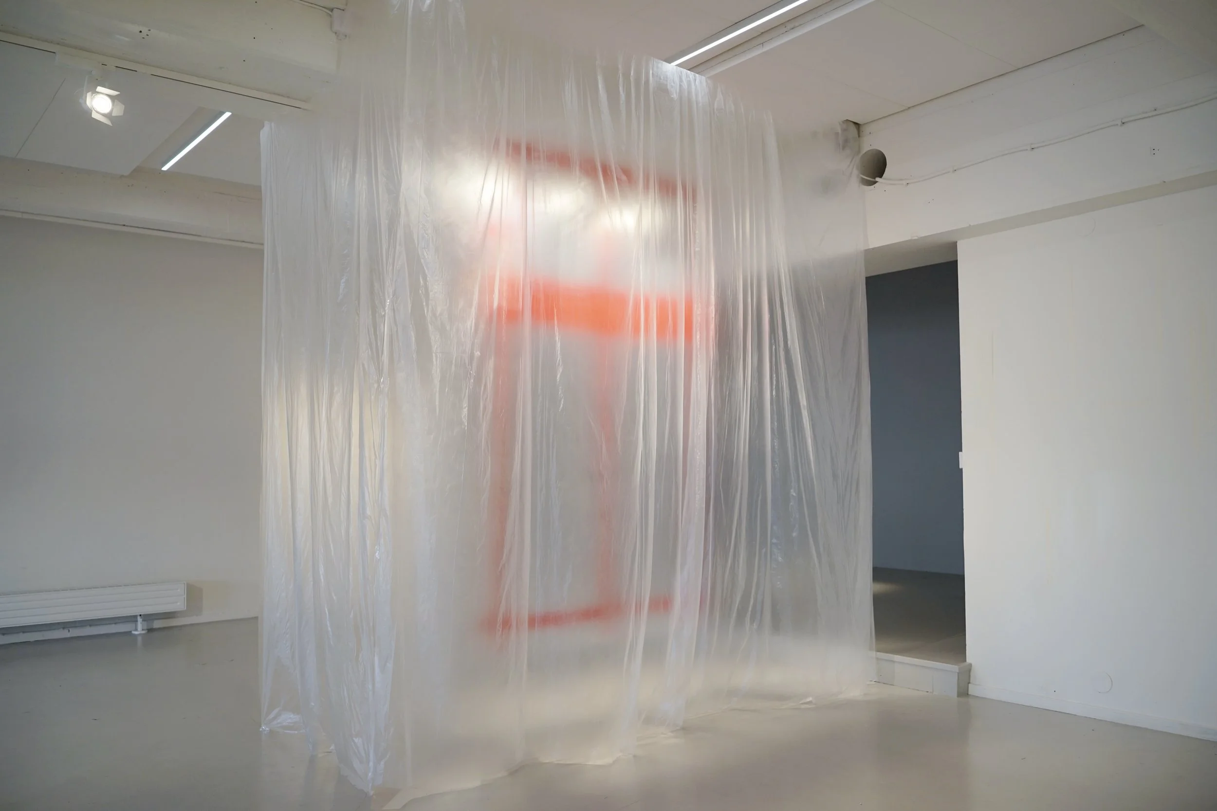 a photo of the installation