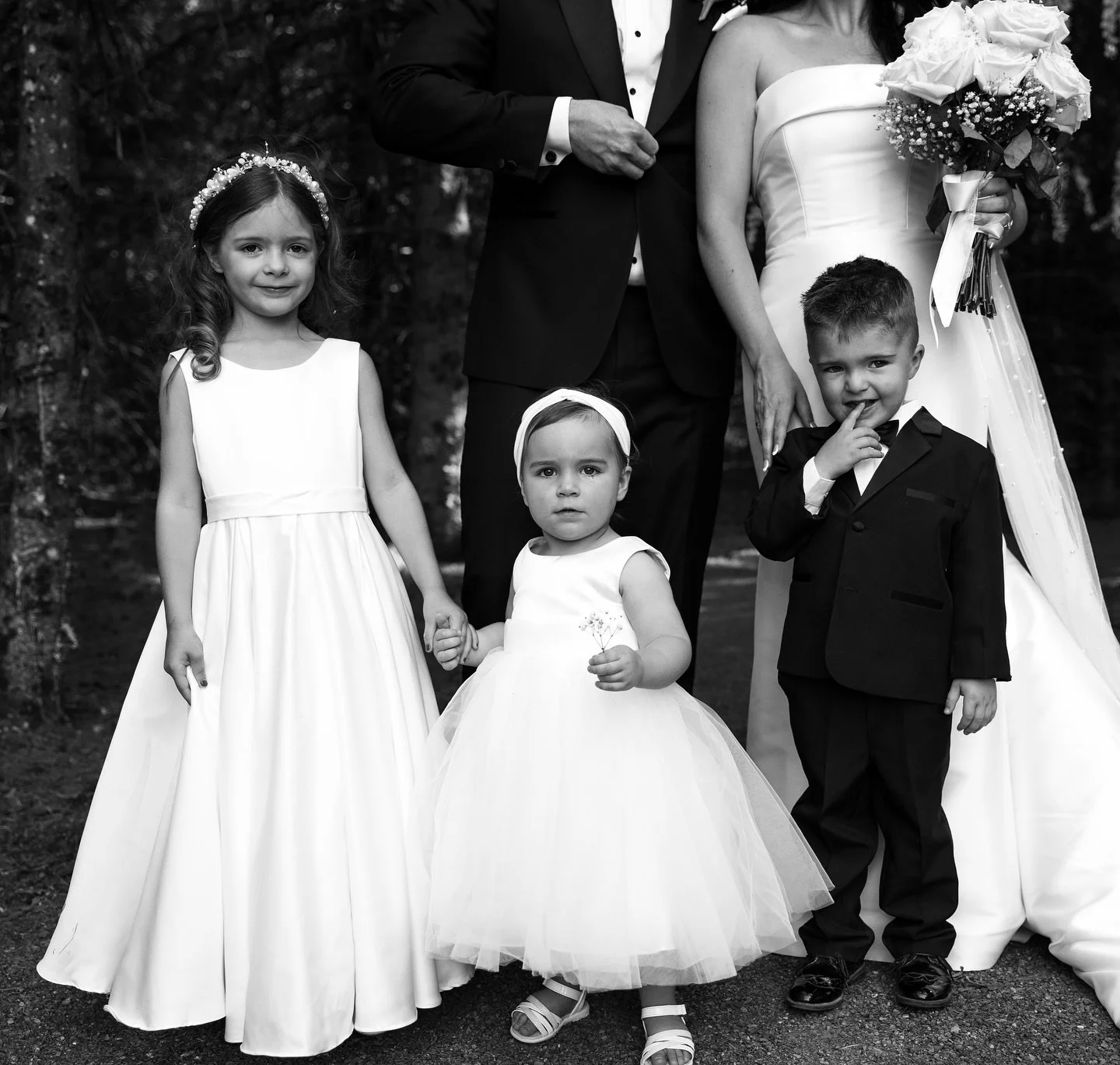 Your children at your wedding day&hellip; 
It can add chaos and charm to your wedding all at once. They may cry during your vows, steal the spotlight during the kiss, photobomb every frame - but that&rsquo;s the beauty of it. You can&rsquo;t pose rea