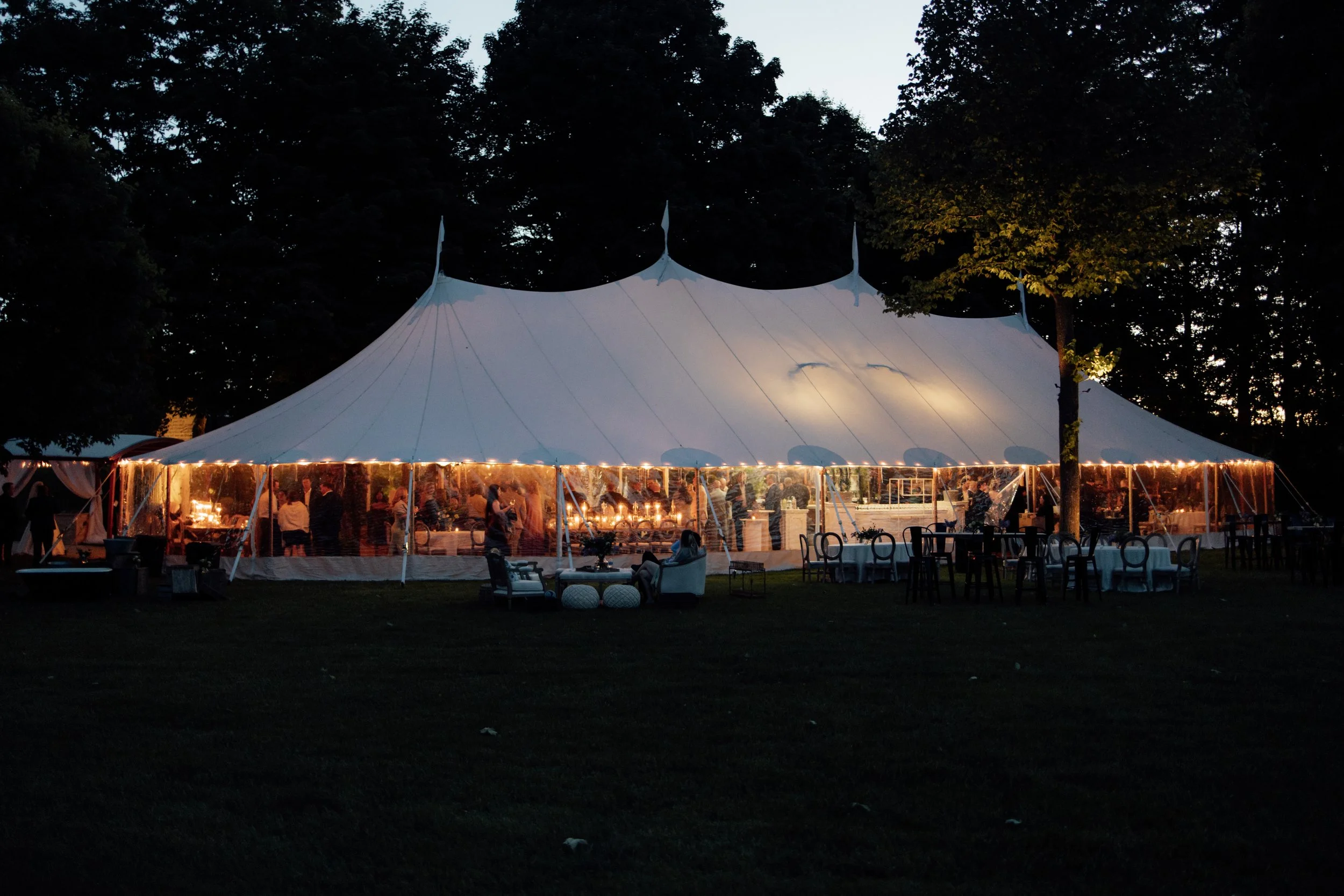 Backyard wedding
