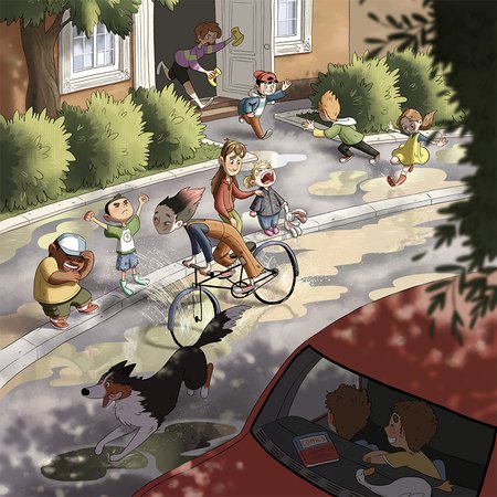 Illustration of the day is by Evgenia Forsyte