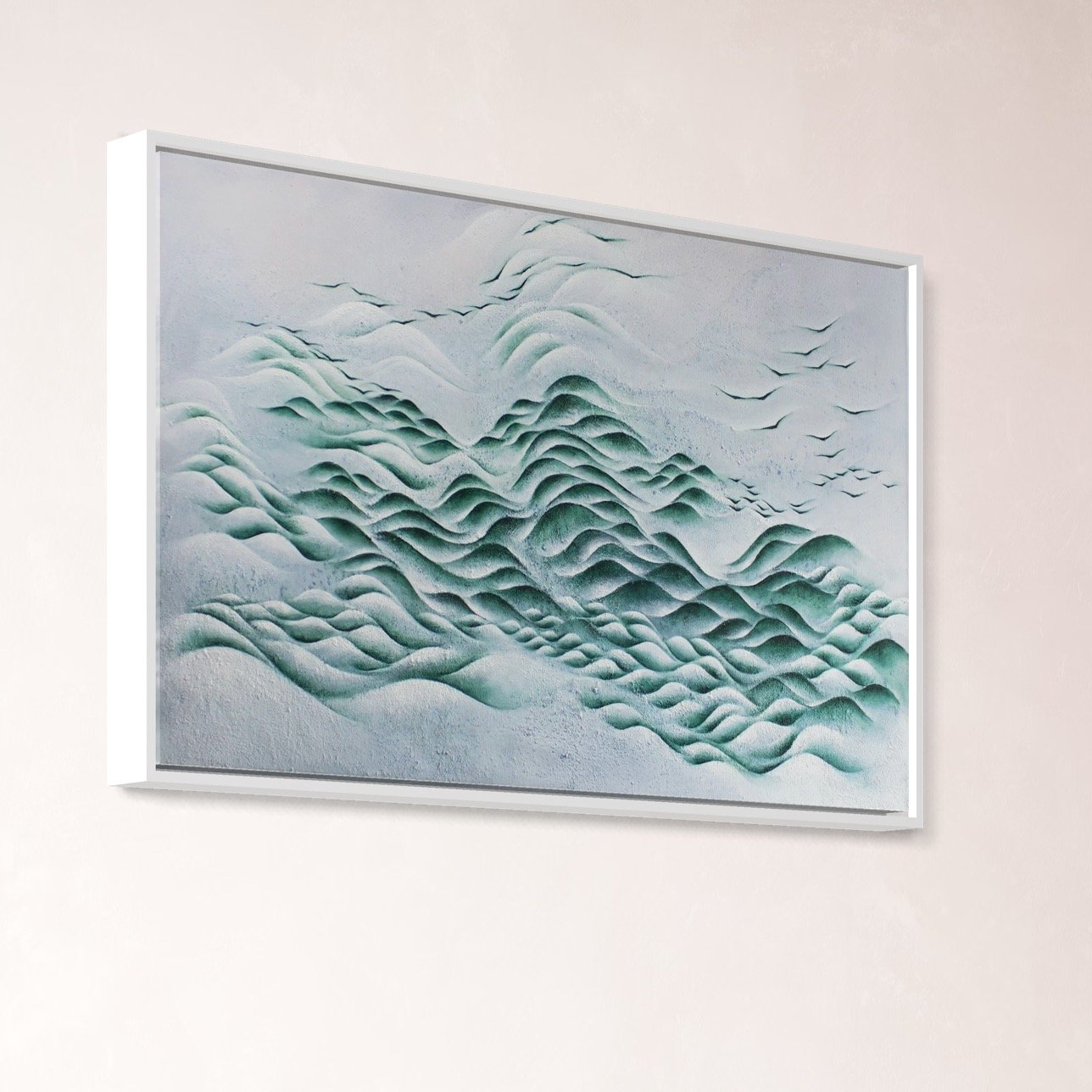 Lands of forest on wall  framed IMG_5384.JPG