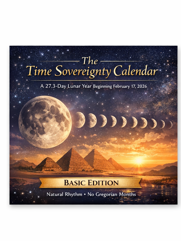 The Time Sovereignty Calendar A 27.3-Day Lunar Year Beginning February 17, 2026  Basic Edition