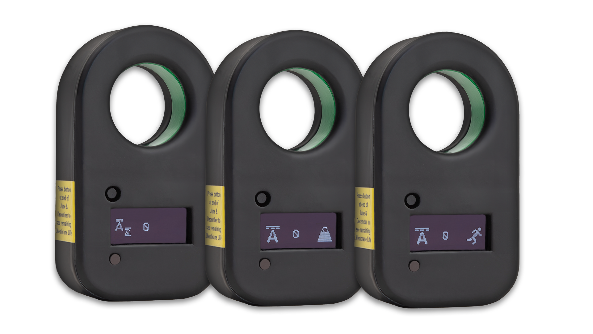 TruAmp 150 Logger Showing Various LED States