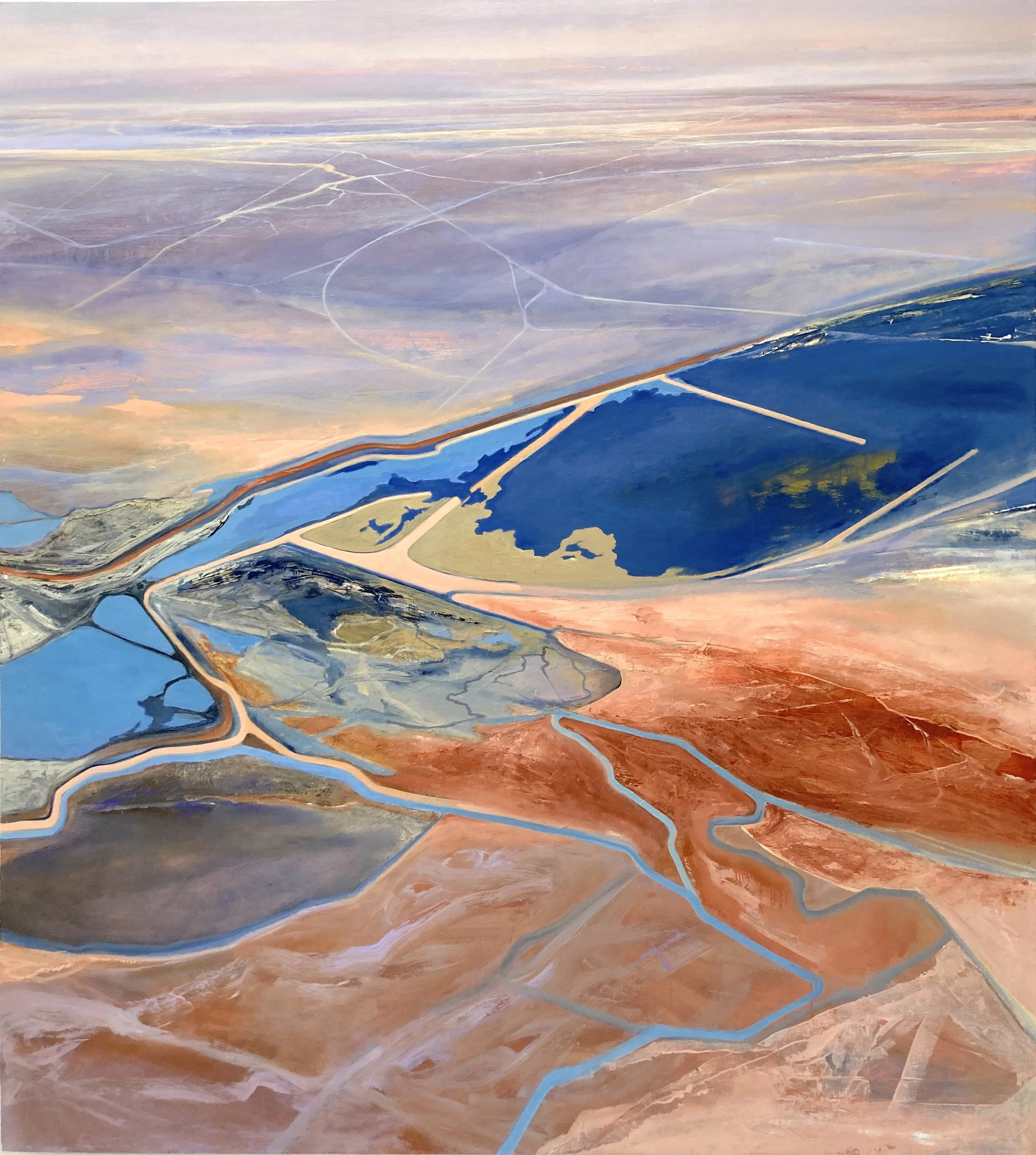 Yonder • 2026 •  OilOnCanvas • 78X65inches