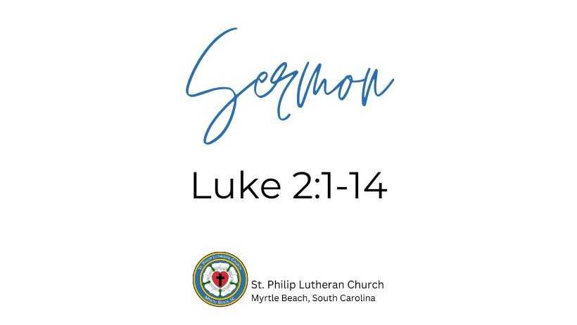 Luke 2:1-14 on July 12, 2026