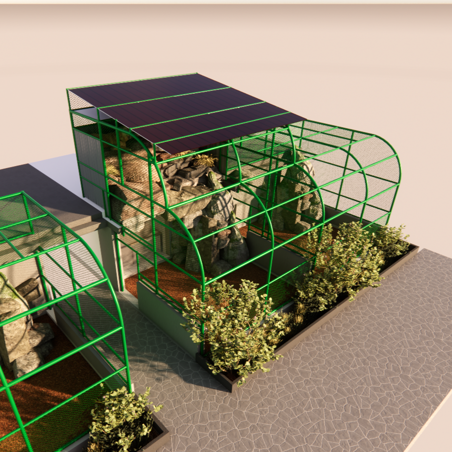 Orthographic view of the budget buster design.