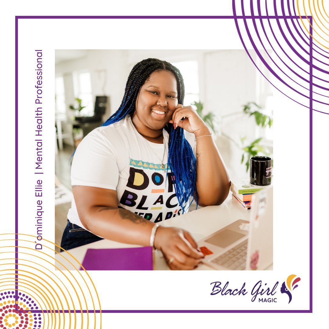 We are so proud of our therapist, D'ominique Elie, for becoming a provider through Queens Village Cincinnati to provide *free* therapeutic services to black parents who are expecting AND have children under the age of 2 in the Cincinnati area. 

D'om