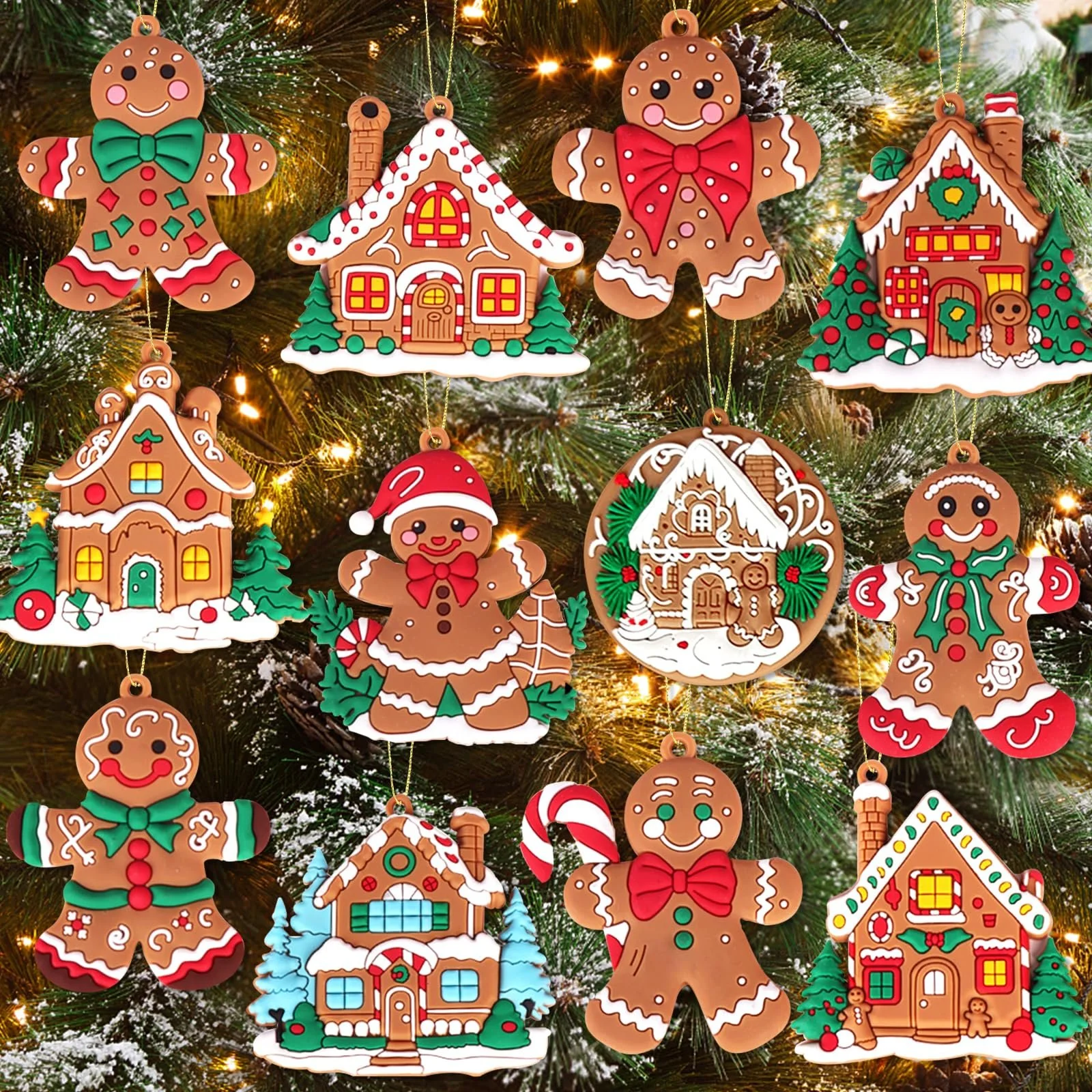 Literacy/Poetry;  Arts&Crafts - Decorating Christmas Gingerbread Ornaments