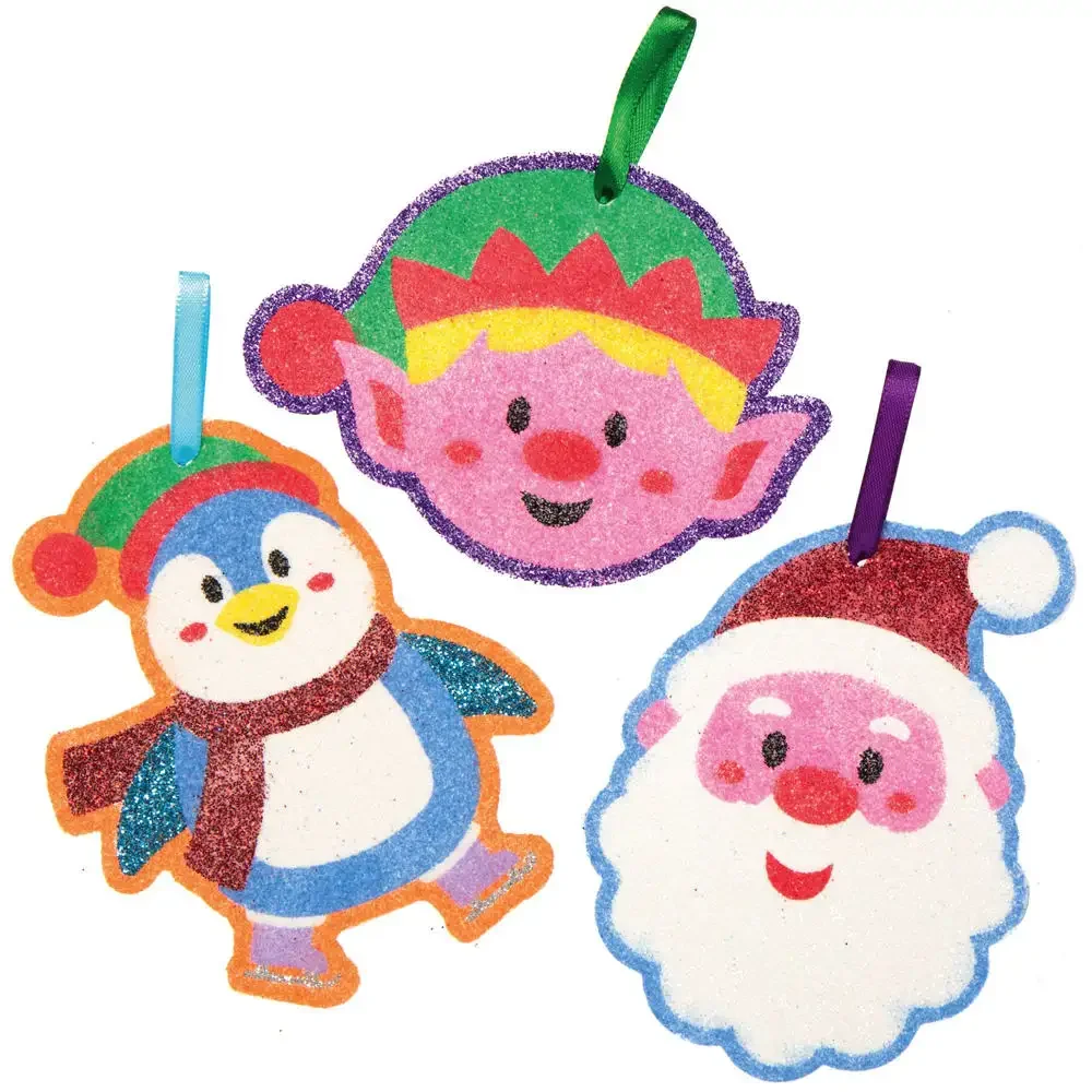 Arts&Crafts - Christmas Sand Crafts Hanging Ornaments