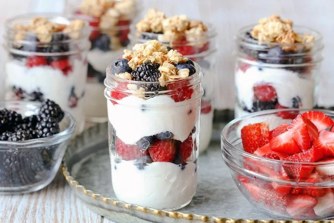 Domestic Skills Fruit Parfaits