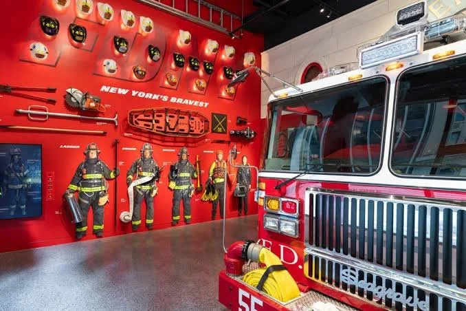 Field Trip at FDNY Fire zone; Wellness about World Food Day Group Discussion