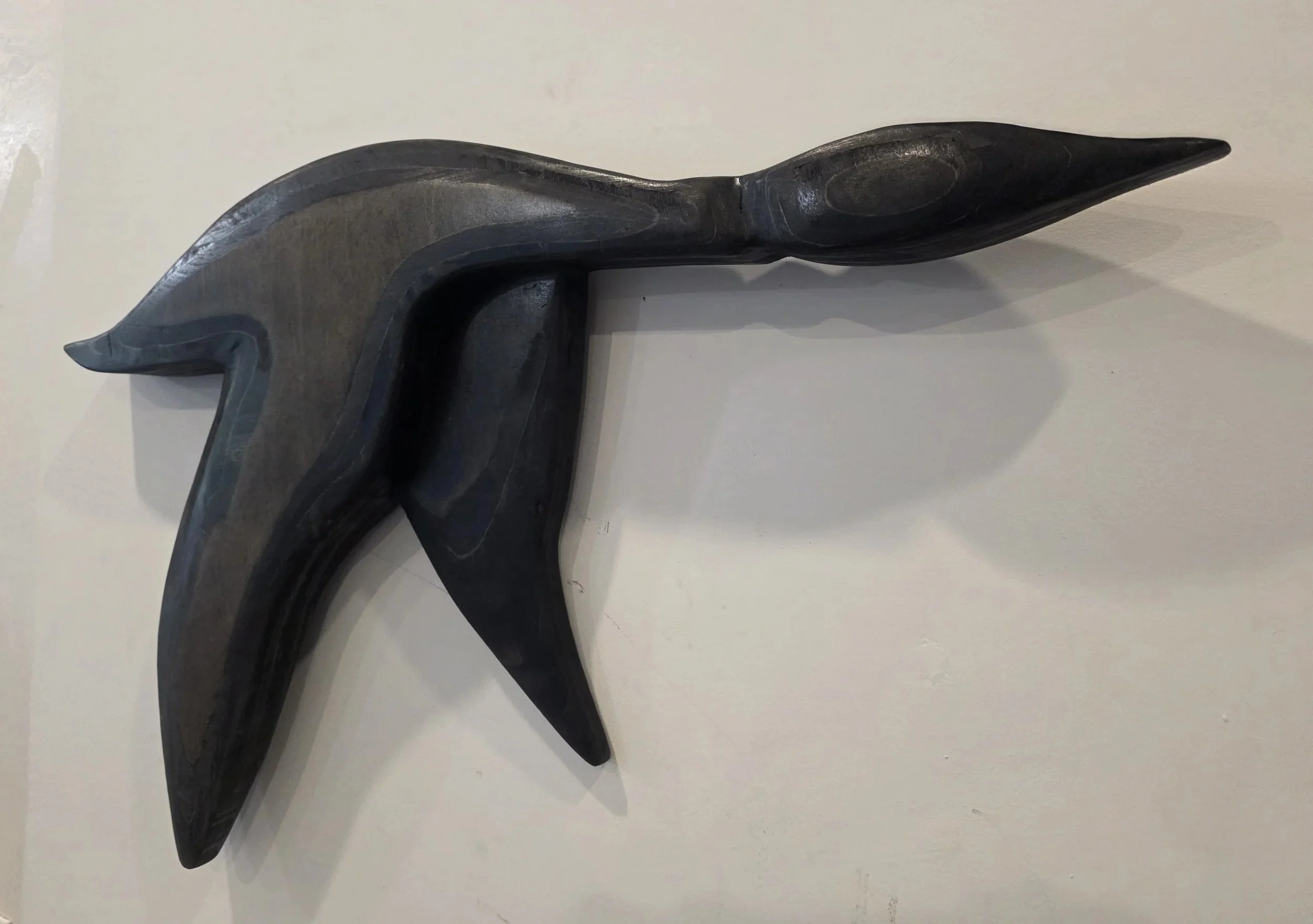 "Loon" | 24x39x3in. Birch | SOLD