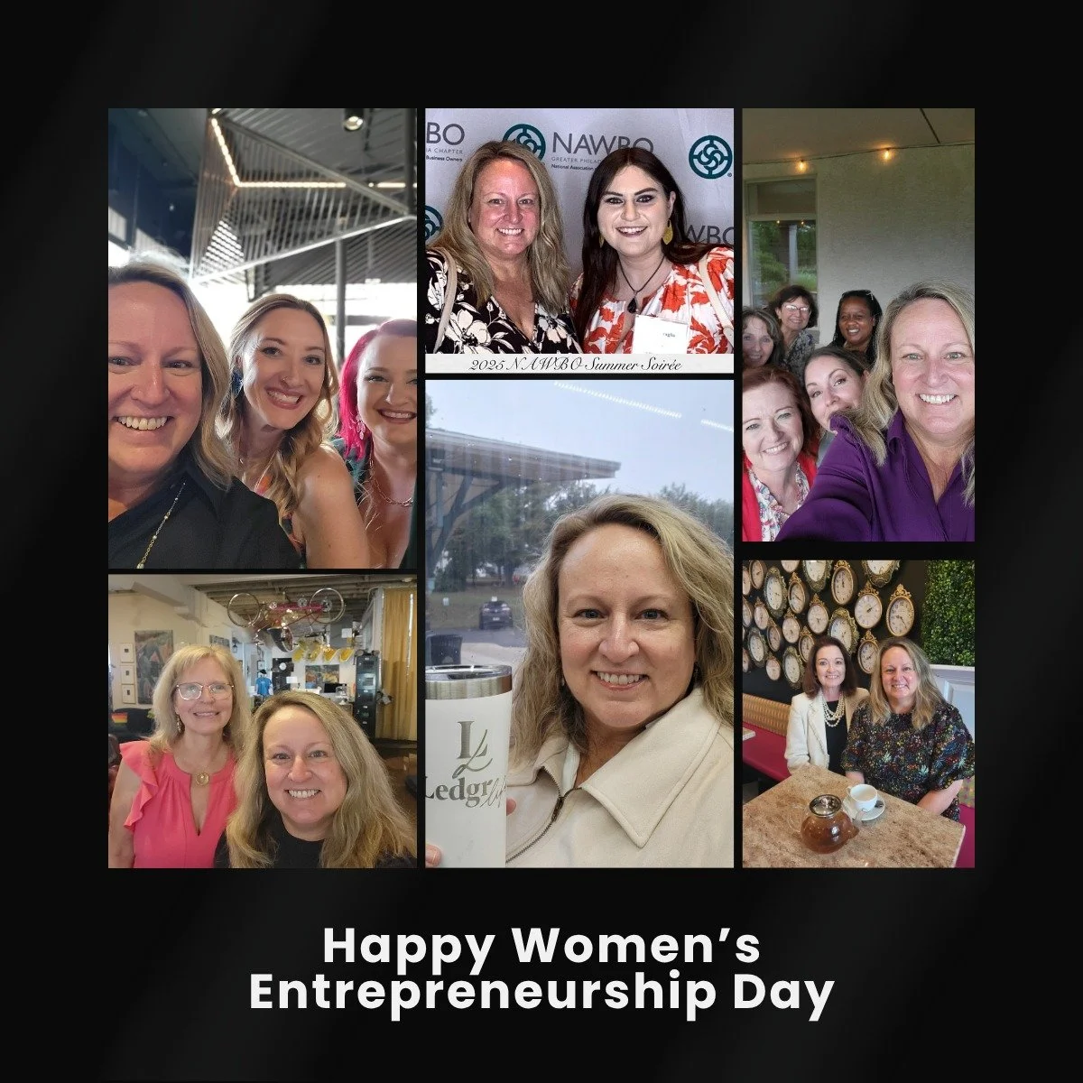 The list is too long.....

I wish I could tag all the women I partner with and know personally, but the list is far too long. I will certainly leave someone out unintentionally in the process.

Today is Women&rsquo;s Entrepreneurship Day, a moment to