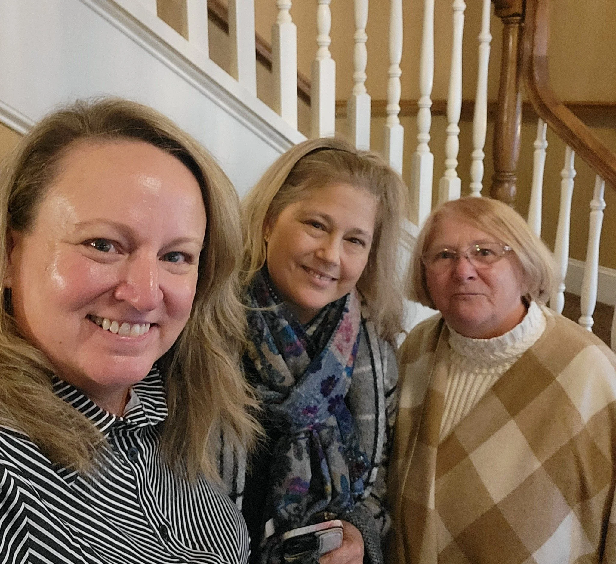 Client Spotlight!

Today I had the pleasure of having lunch with two of my clients in the health and wellness space - Pamela Koenig, owner of Qi Harmony Bodywork, and Shirley S. (Scranta), owner of the International School of Shiatsu.

Qi Harmony Bod