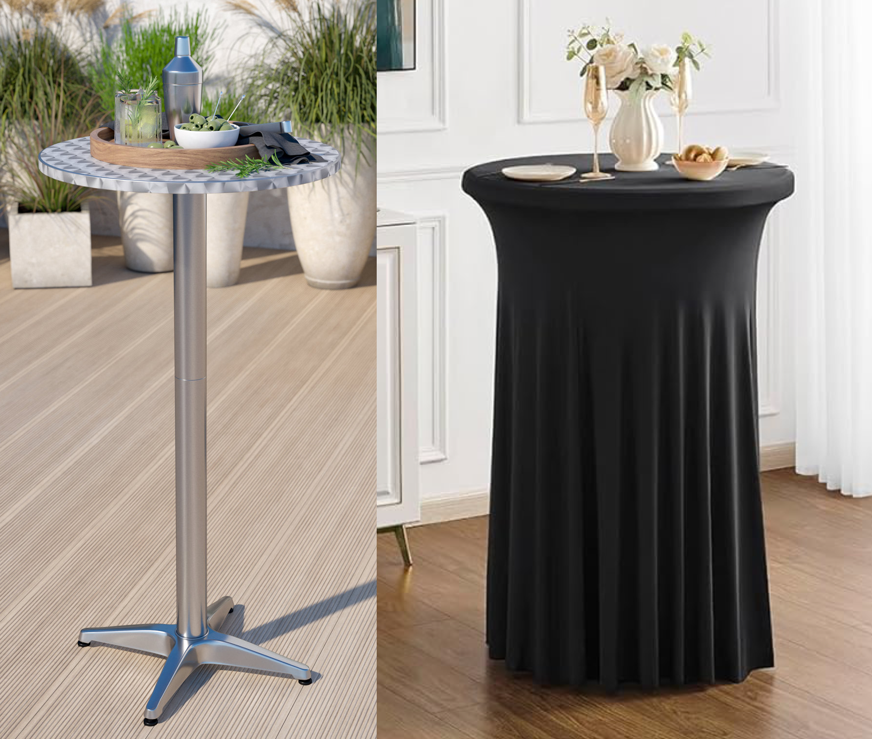 Aluminum Bartop Table