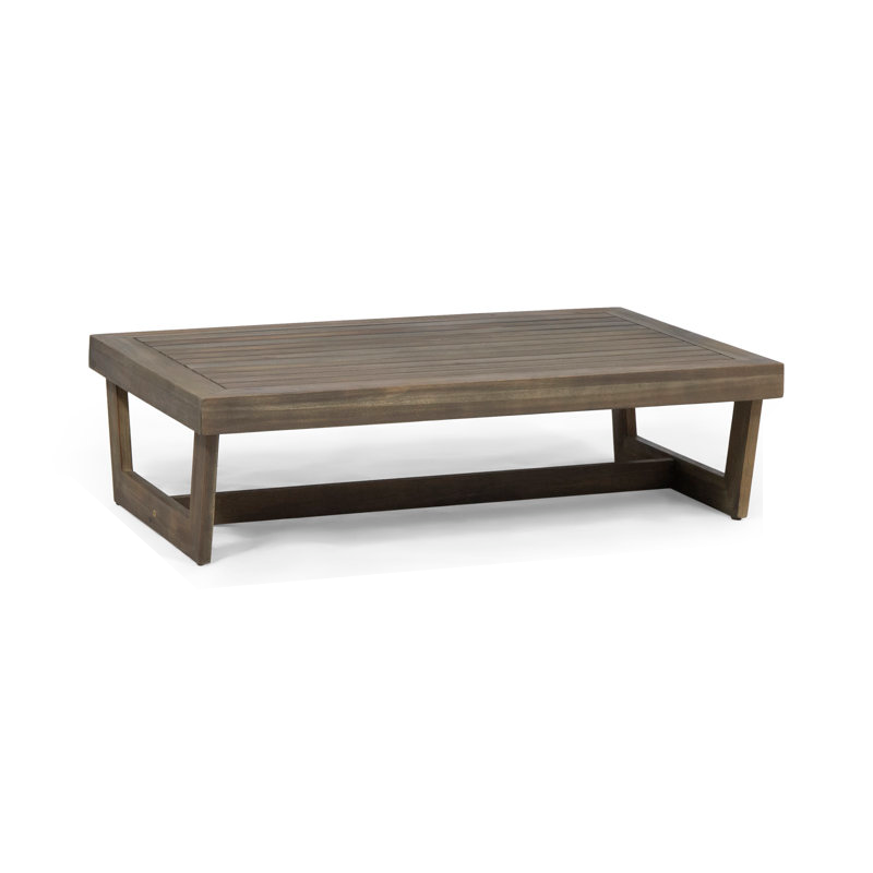 Gray Resort Coffee Table